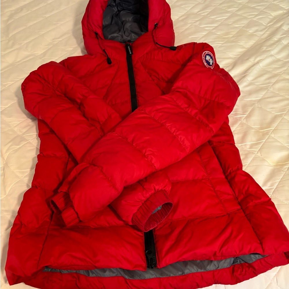 Canada Goose Women's Vibrant Red Snow Jacket